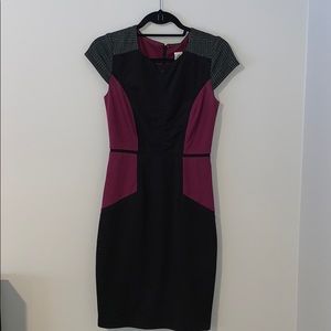 Plum, Gray & Black Dress